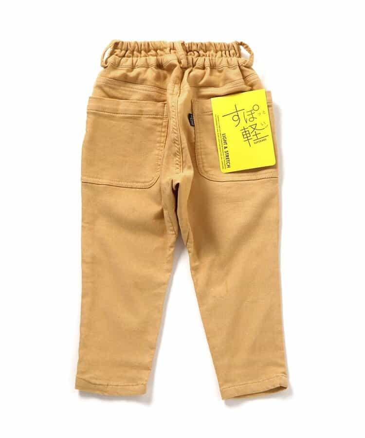 柔軟輕便打褶長褲 10分丈