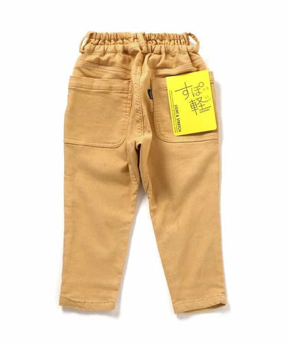 柔軟輕便打褶長褲 10分丈