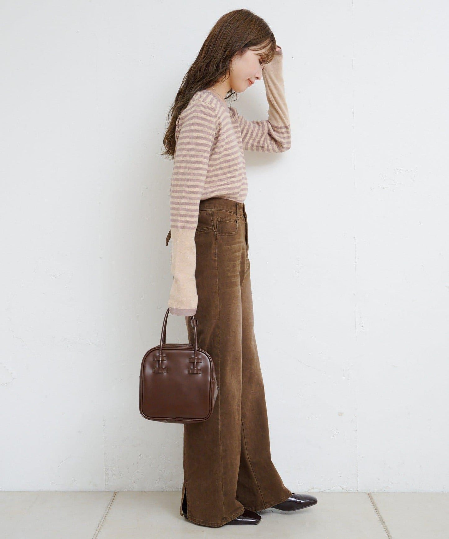 【Kastane】B方形基礎手提包