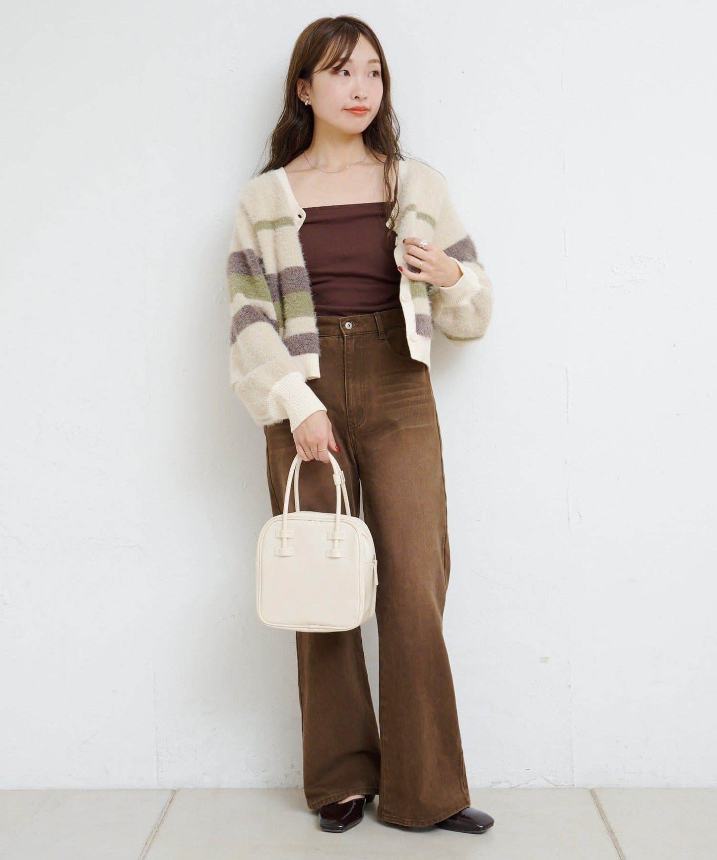 【Kastane】B方形基礎手提包