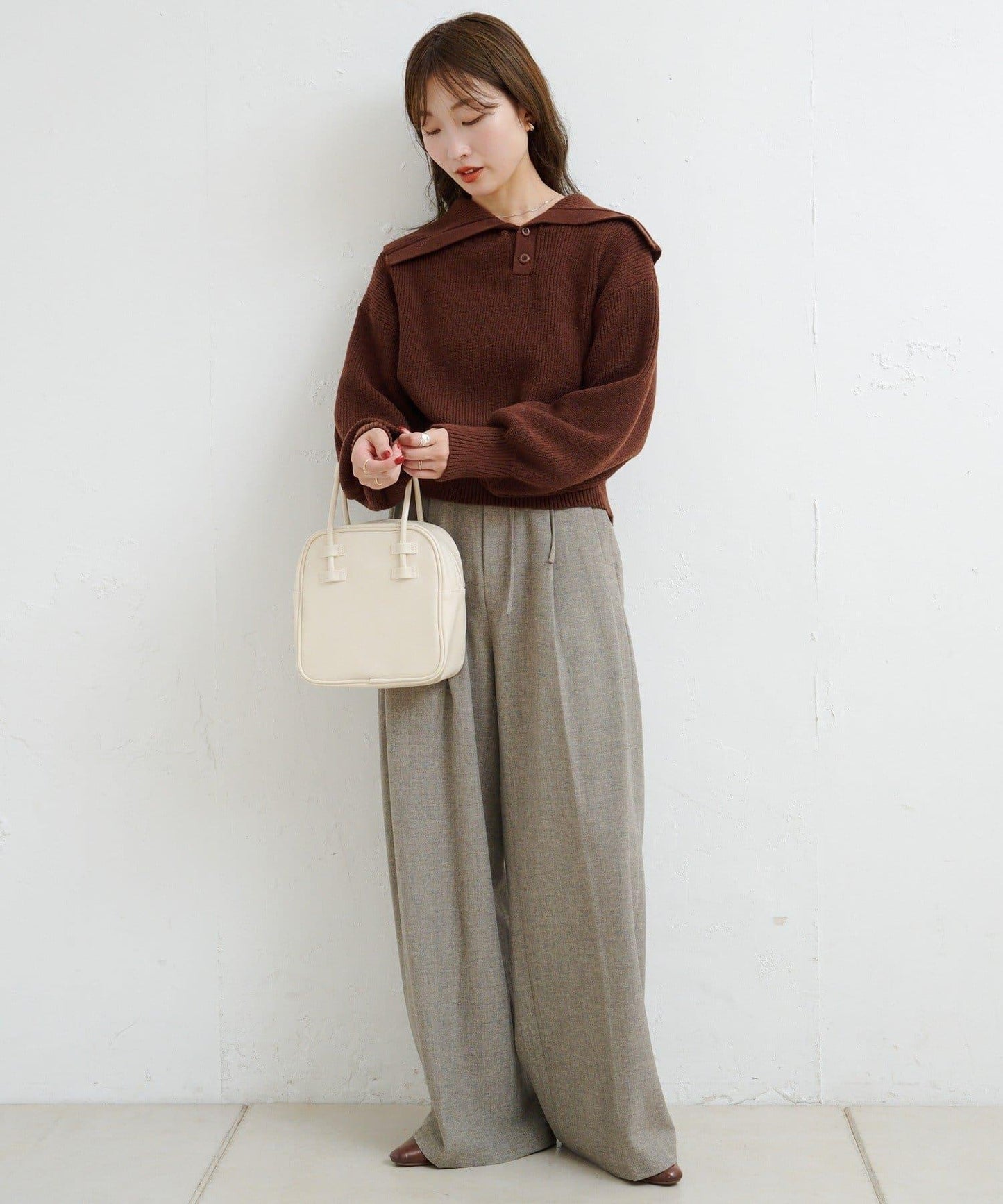 【Kastane】B方形基礎手提包