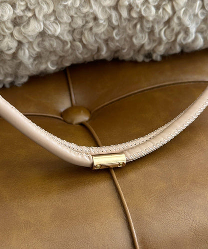 貴賓犬絨面單肩包