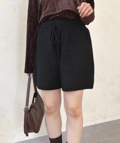 針織短褲