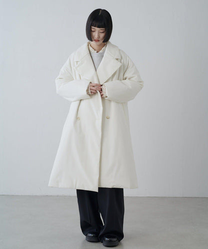 【ETHERMALOFT(R)】2WAY領中棉長款大衣