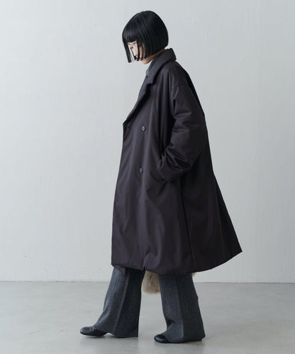 【ETHERMALOFT(R)】2WAY領中棉長款大衣