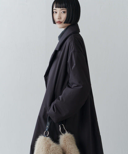 【ETHERMALOFT(R)】2WAY領中棉長款大衣