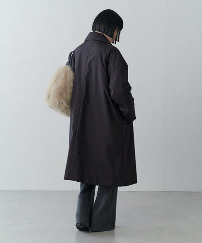 【ETHERMALOFT(R)】2WAY領中棉長款大衣