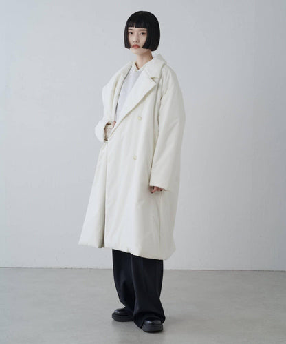【ETHERMALOFT(R)】2WAY領中棉長款大衣