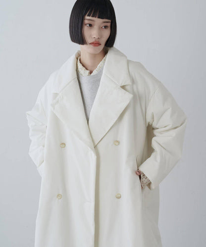 【ETHERMALOFT(R)】2WAY領中棉長款大衣