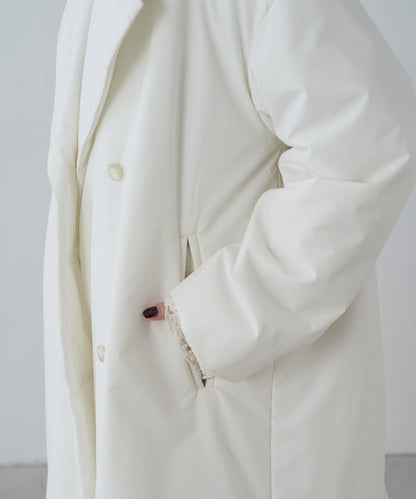 【ETHERMALOFT(R)】2WAY領中棉長款大衣