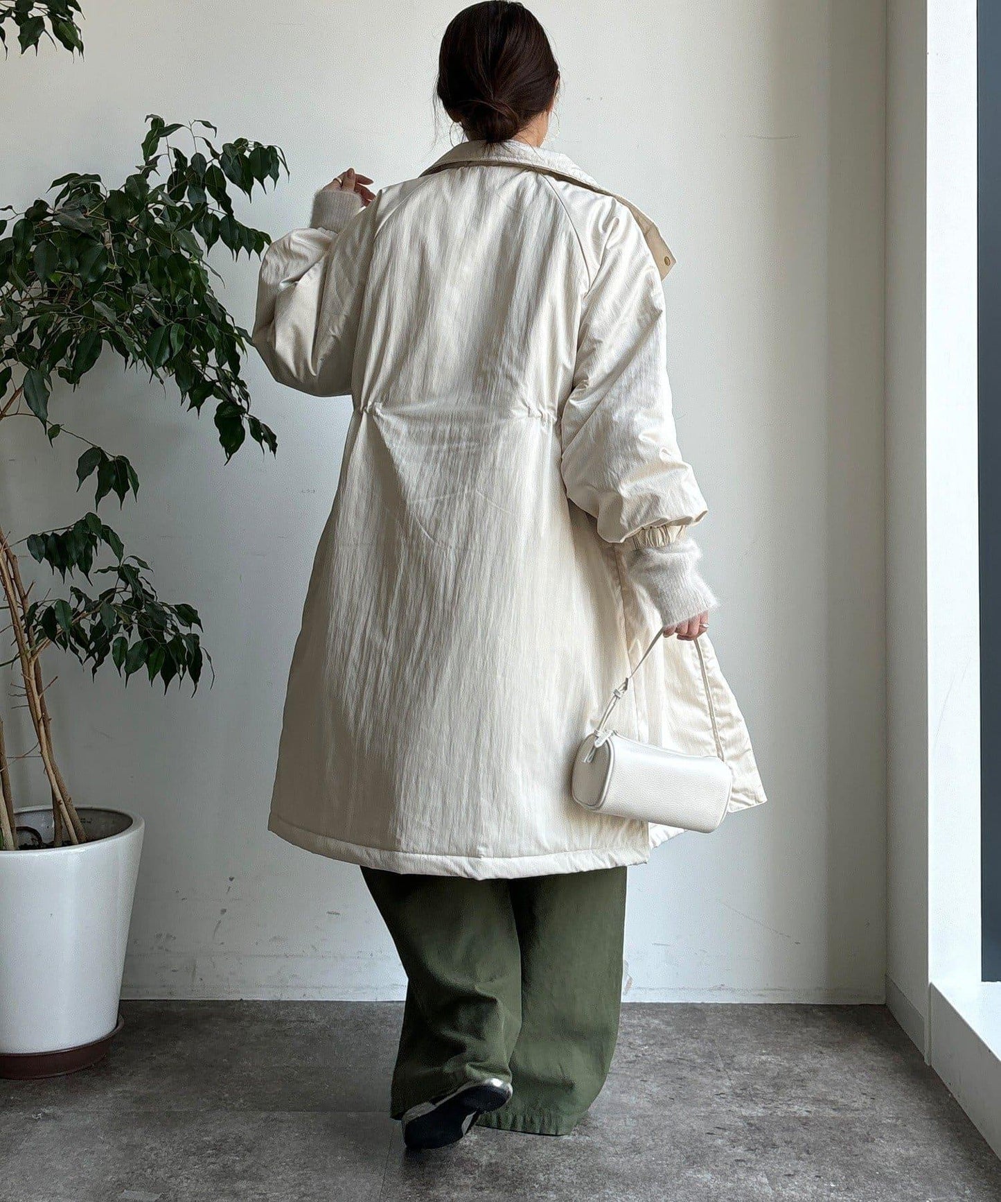 復古風長款大衣