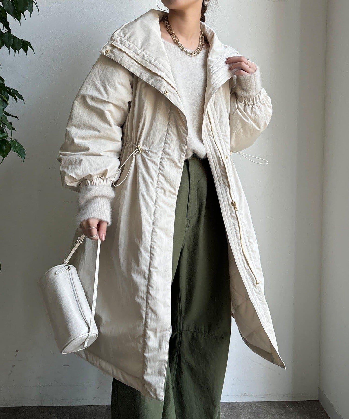 復古風長款大衣