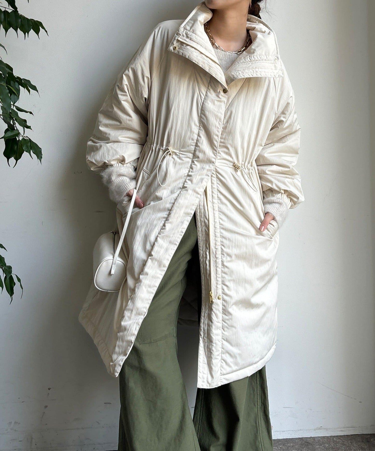 復古風長款大衣