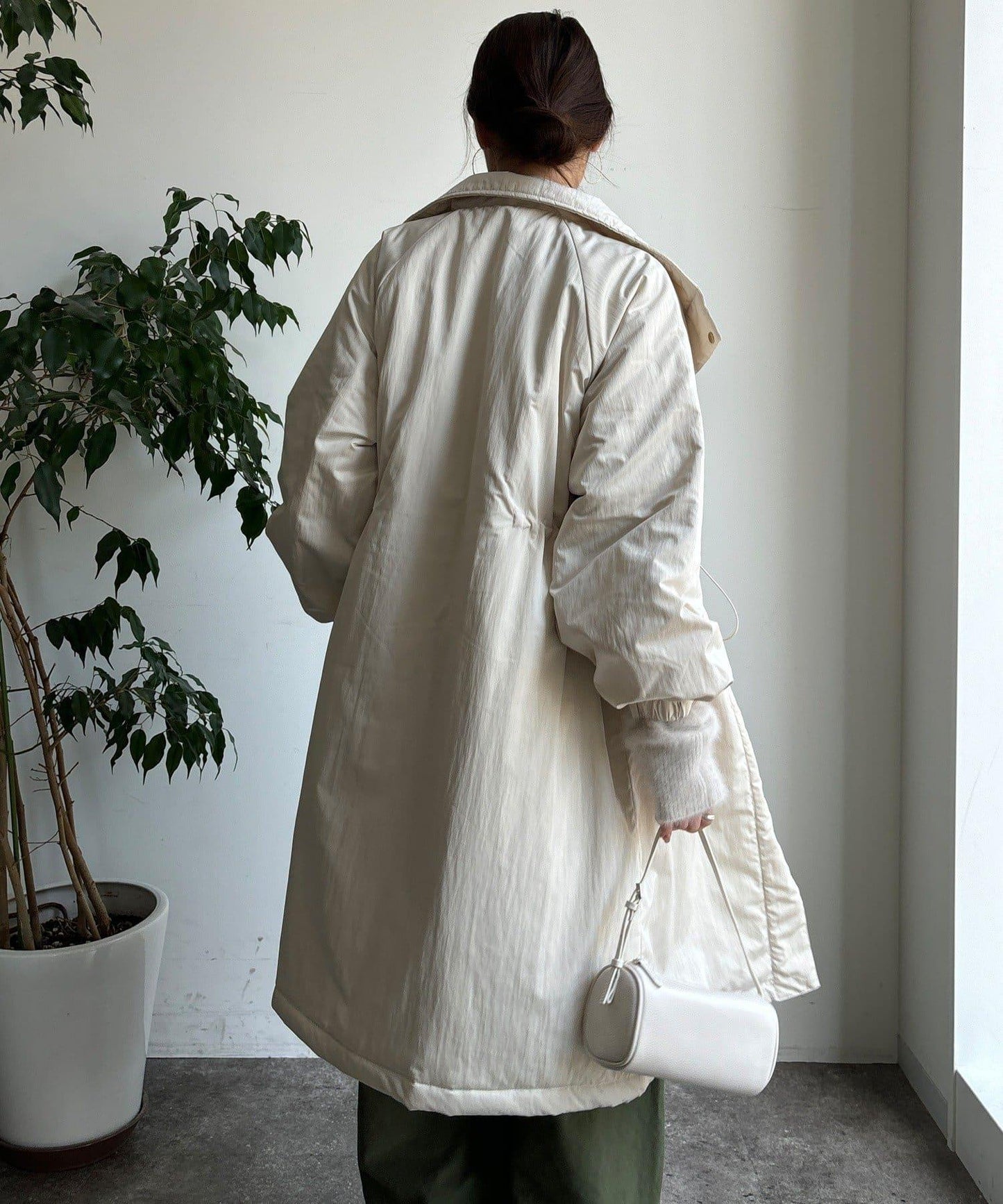 復古風長款大衣