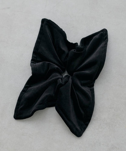 天鵝絨方形髮圈