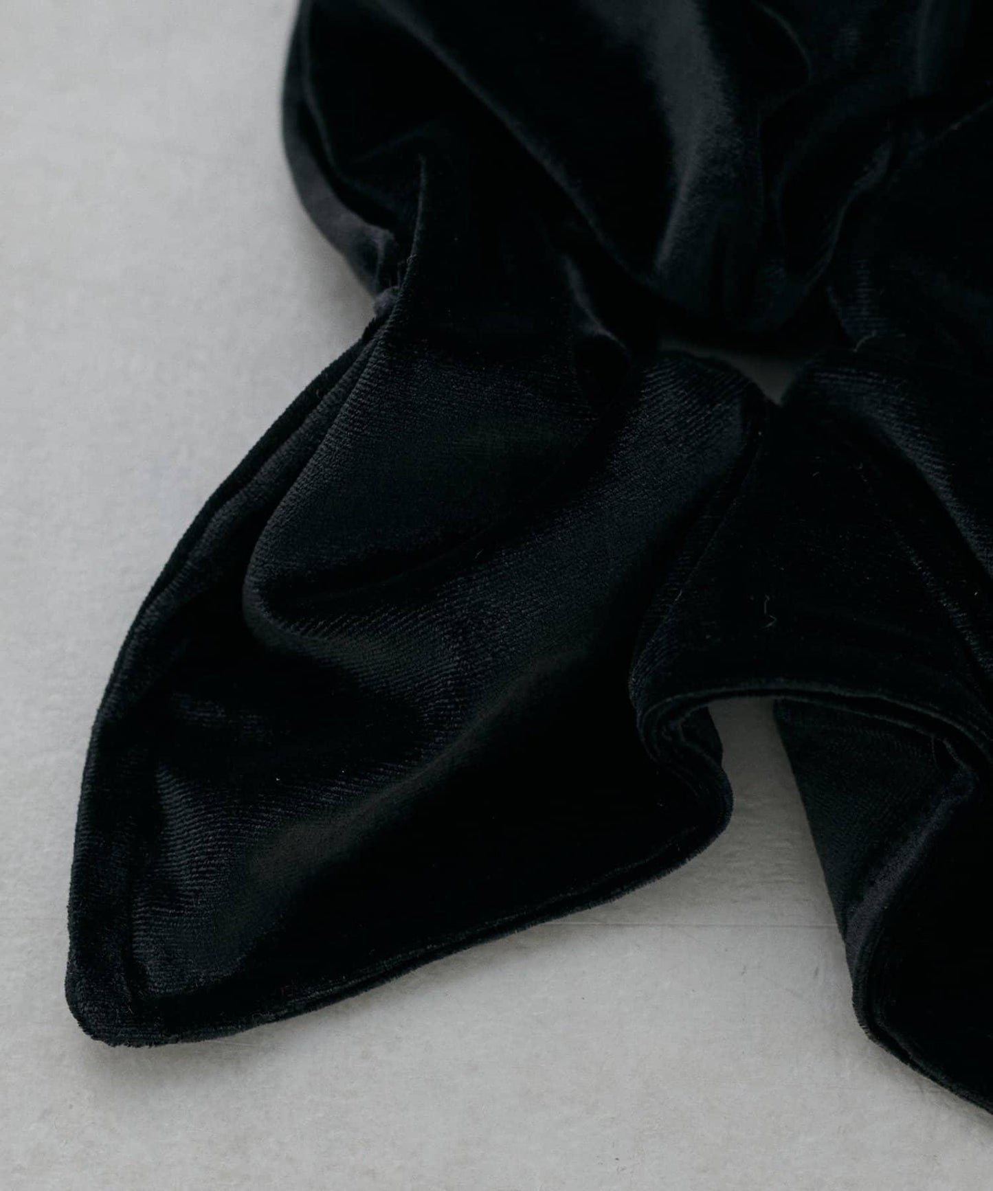 天鵝絨方形髮圈