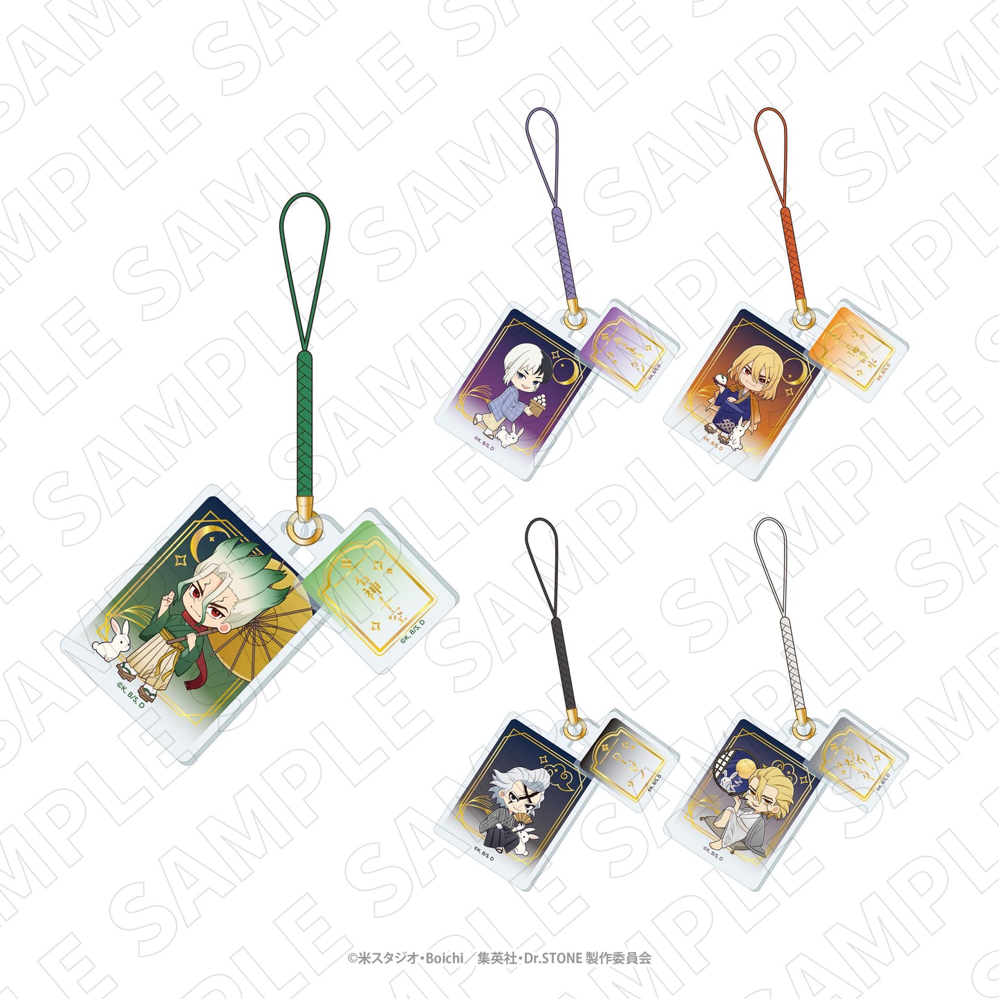 《Dr.STONE 石紀元》亞克力掛件掛繩（淺霧幻）