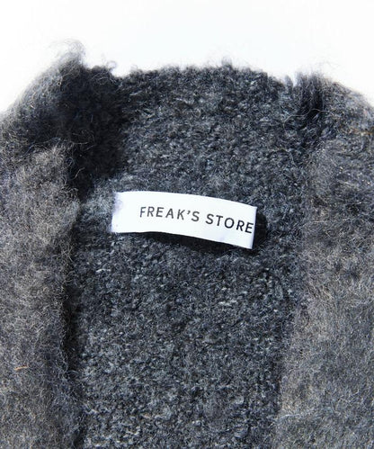 長毛針織休閒開衫