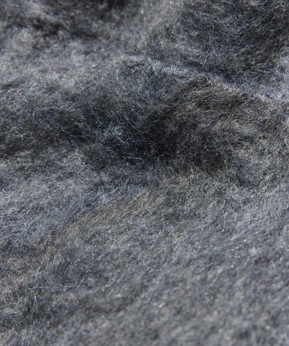 長毛針織休閒開衫