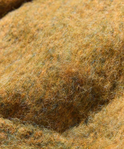 長毛針織休閒開衫