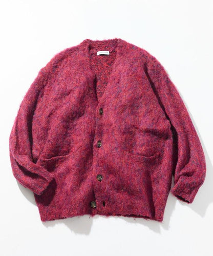 長毛針織休閒開衫