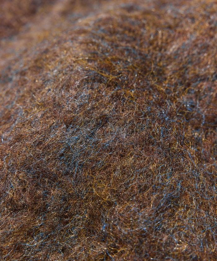 長毛針織休閒開衫