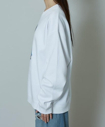 狗狗照片印花加絨衛衣套頭衫