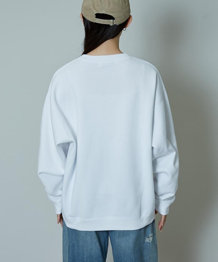 狗狗照片印花加絨衛衣套頭衫