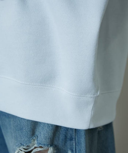 狗狗照片印花加絨衛衣套頭衫