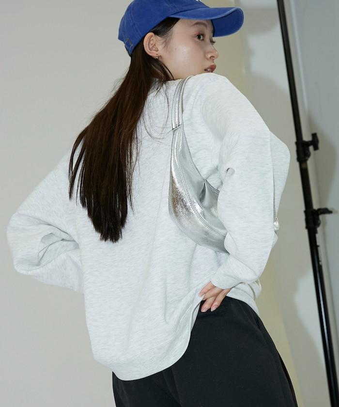 狗狗照片印花加絨衛衣套頭衫