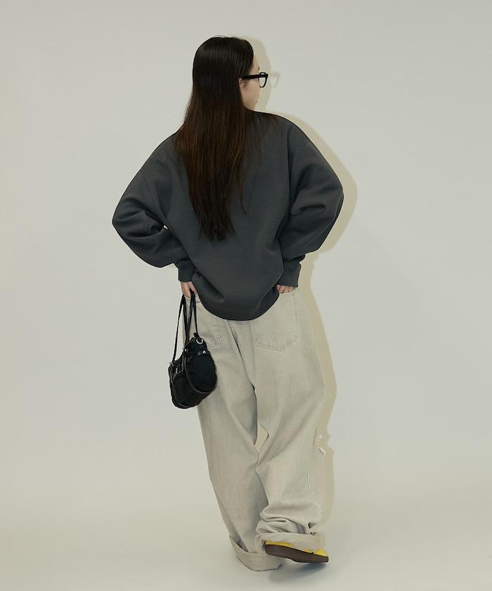 狗狗照片印花加絨衛衣套頭衫