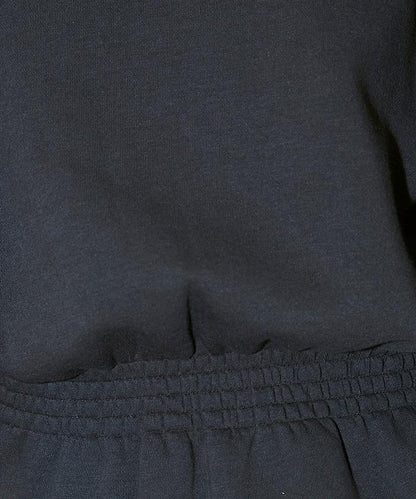 腰部抽繩衛衣套頭衫