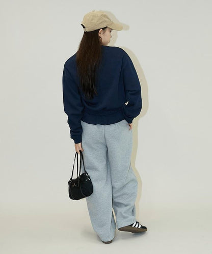 腰部抽繩衛衣套頭衫