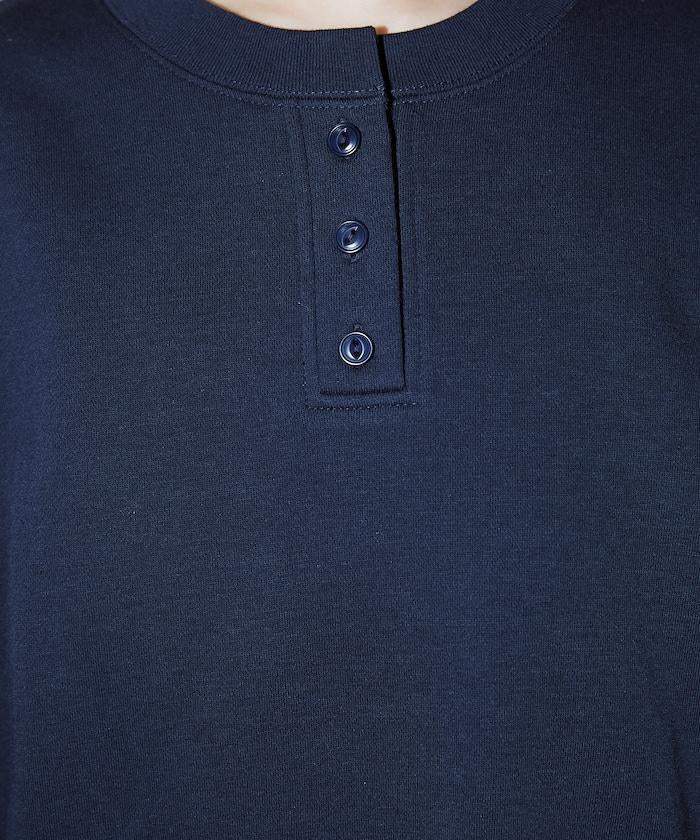 亨利領衛衣套頭衫