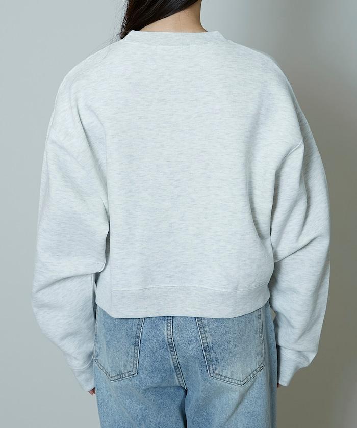 亨利領衛衣套頭衫