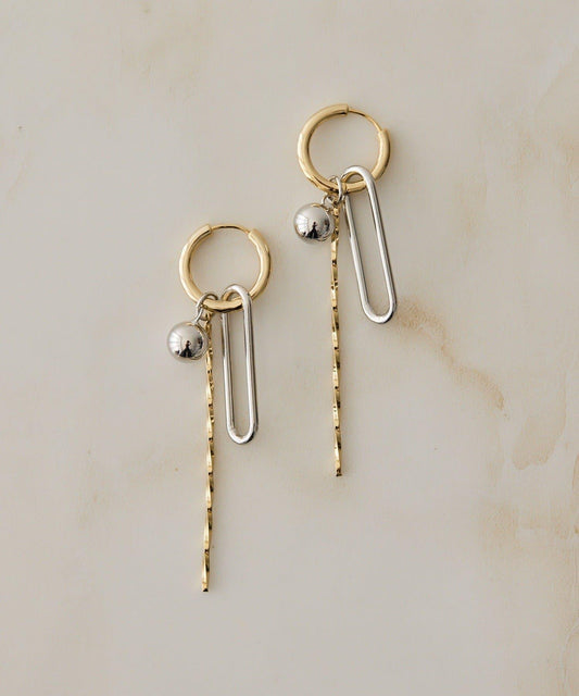 可更換式圈形耳環