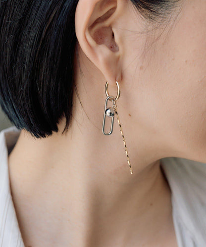 可更換式圈形耳環