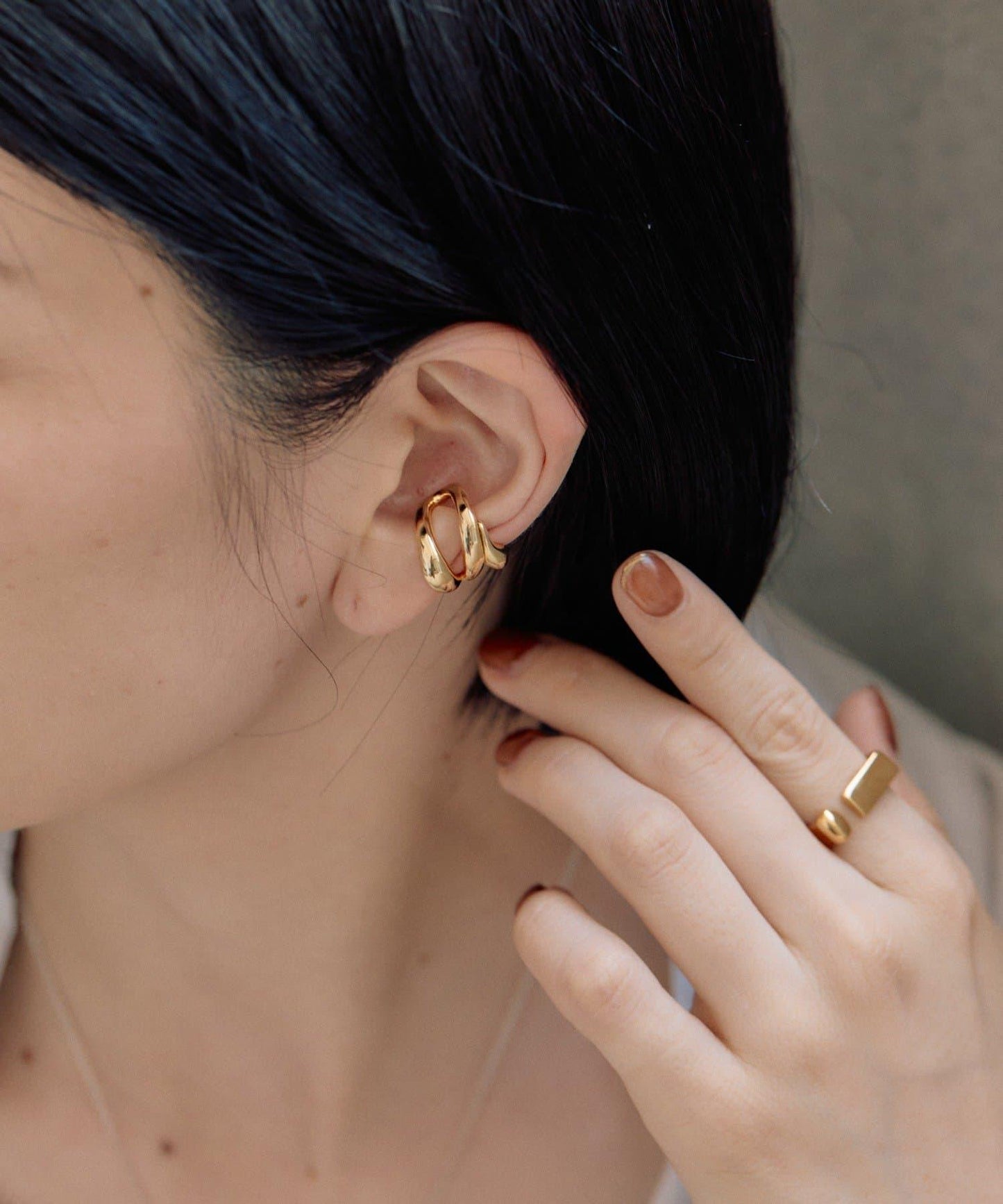 不對稱雙線耳夾