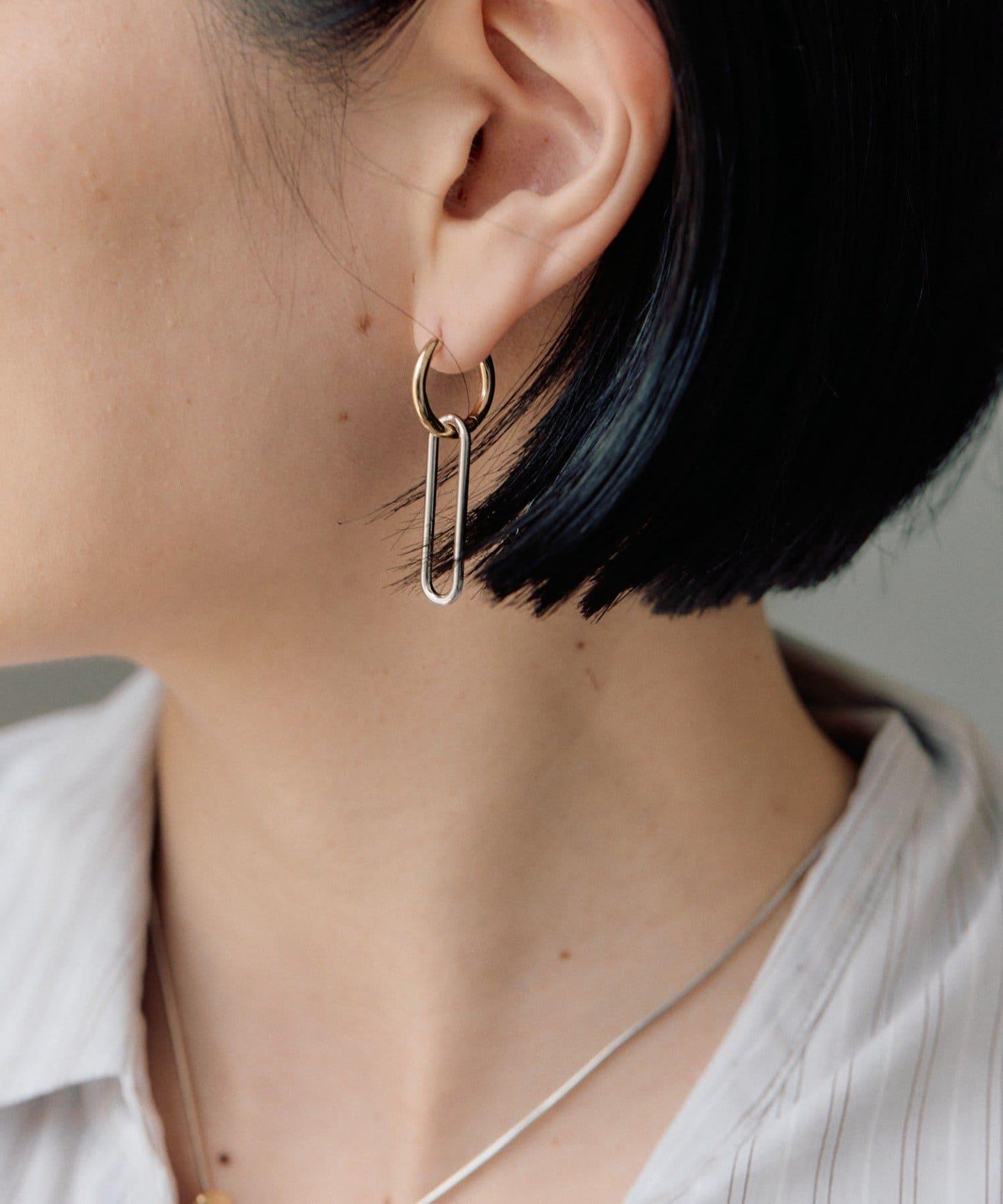 可更換式圈形耳環