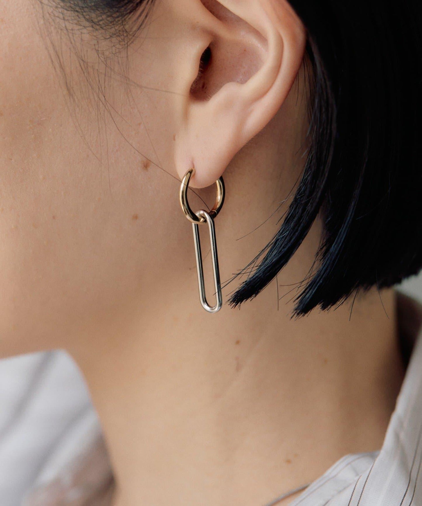 可更換式圈形耳環