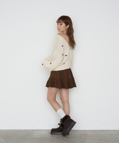 【RAY CASSIN】豹紋層疊迷你裙