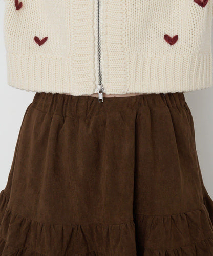 【RAY CASSIN】豹紋層疊迷你裙