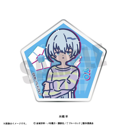 《藍色監獄》_れとぽぷ 第6彈 亞克力徽章 冰織羊