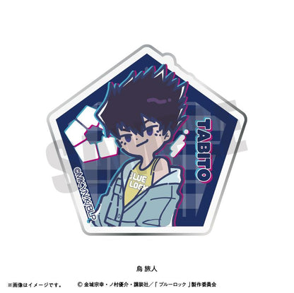 《藍色監獄》_れとぽぷ 第6彈 亞克力徽章 烏 旅人