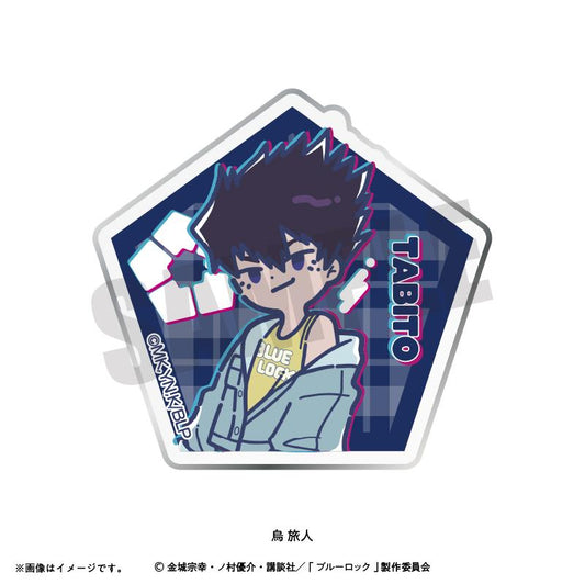 《藍色監獄》_れとぽぷ 第6彈 亞克力徽章 烏 旅人