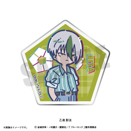 《藍色監獄》_れとぽぷ 第6彈 亞克力徽章 乙夜影汰