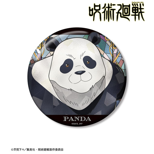 《咒術回戰》_熊貓Aure Glass 100mm徽章