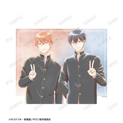電影 《GIVEN 被贈與的未來》 海邊_佐藤真冬&上之山立夏 Ani-Art aqua label 第三彈 F0號畫布板
