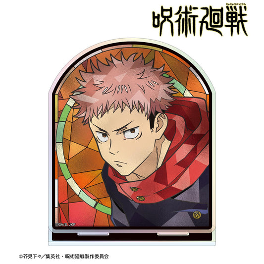 《咒術回戰》 虎杖悠仁 Aure Glass 極光亞克力立牌