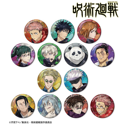 《咒術回戰》Aure Glass亮片徽章（單品/全套BOX/13包入）
